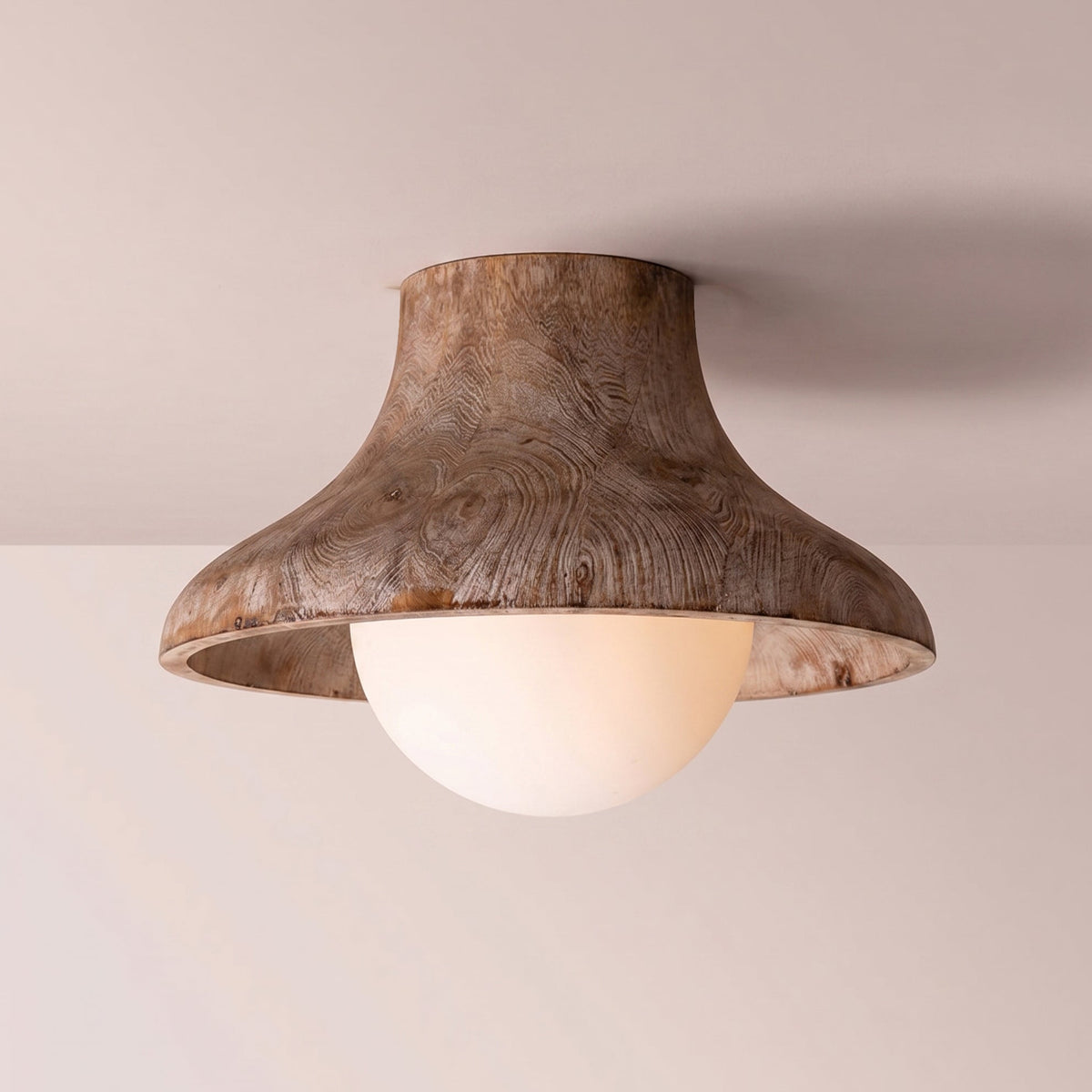 THE SYLAS Fluted Flush Mount