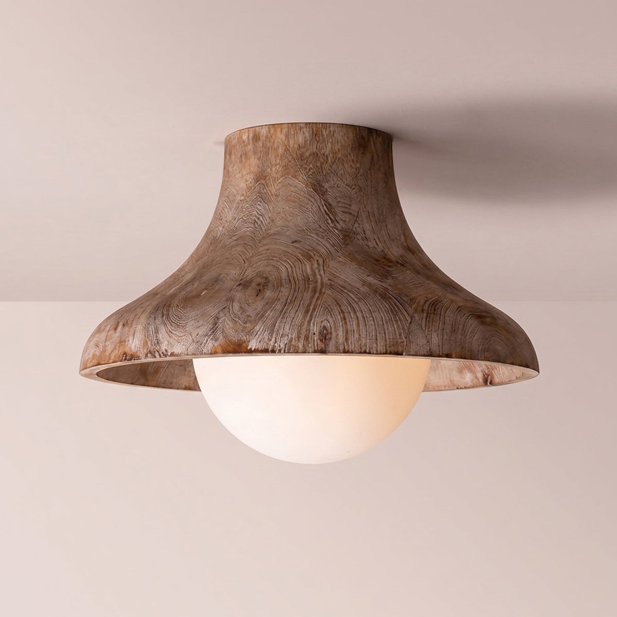 THE SYLAS Fluted Flush Mount