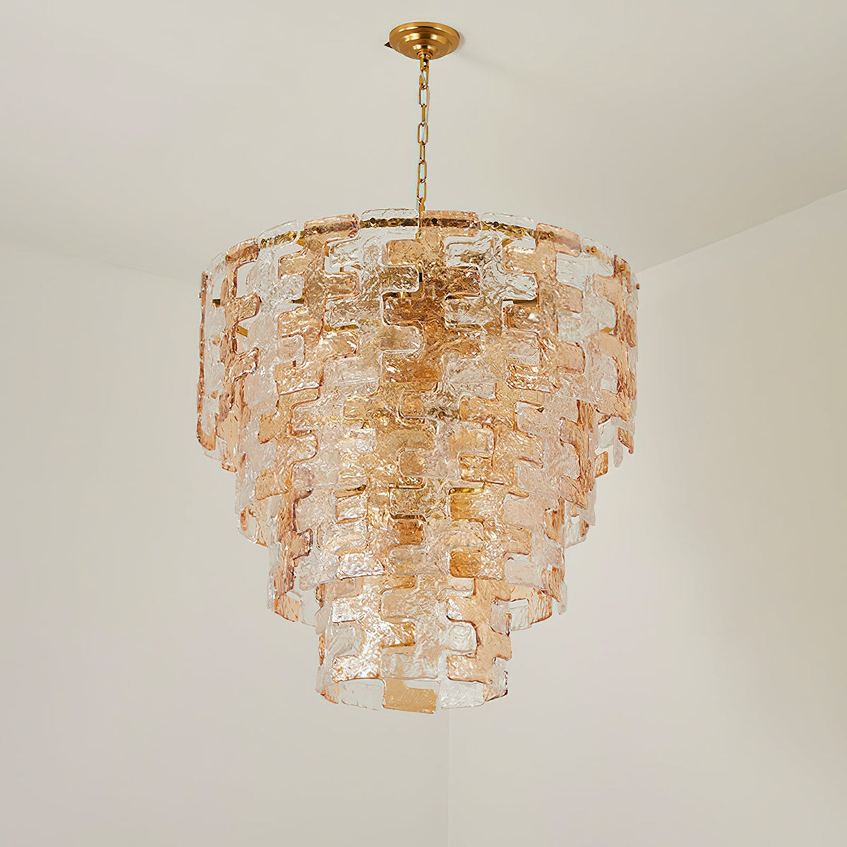 Glass Chandelier
