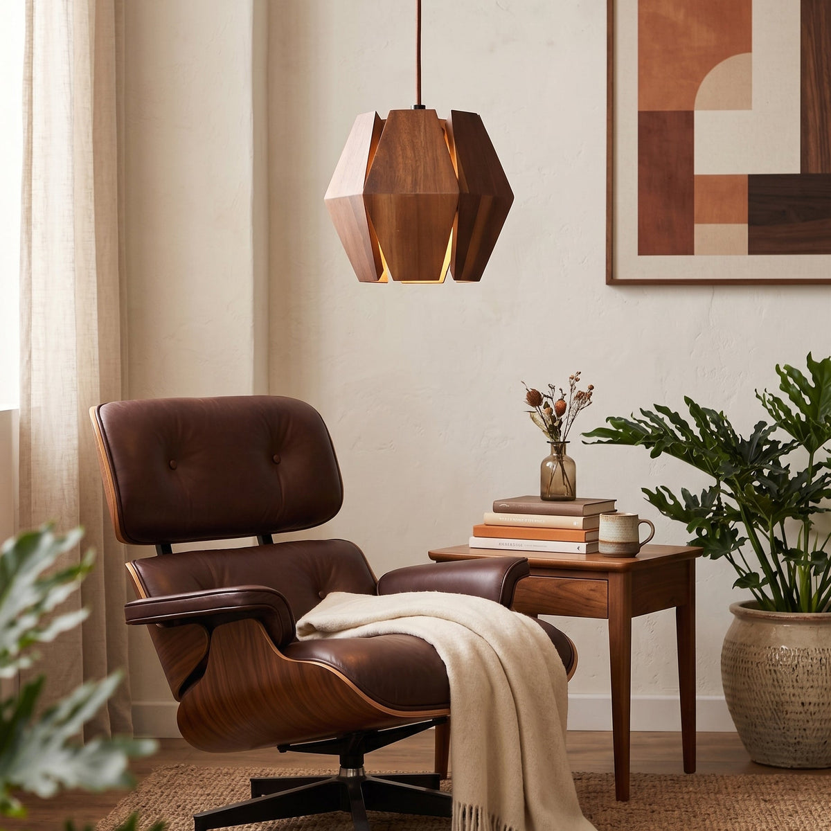 Kaden Wood Pendant Light