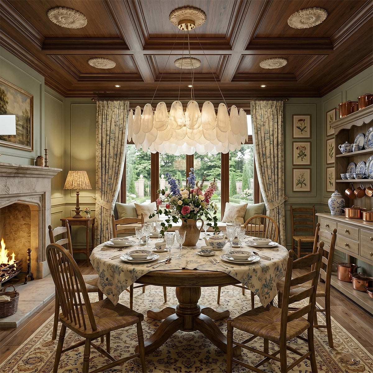 Velorissa Cloud Glass Chandelier