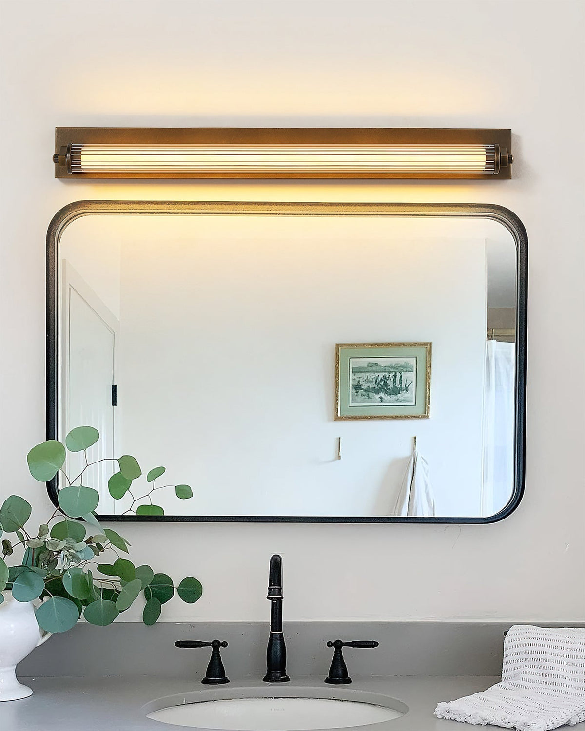 Somerset Fluted Linear Sconce
