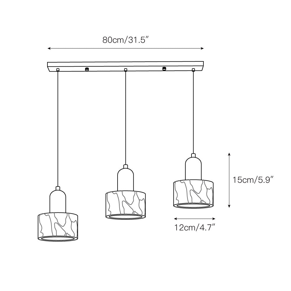 Flair Marble Pendant Lamp