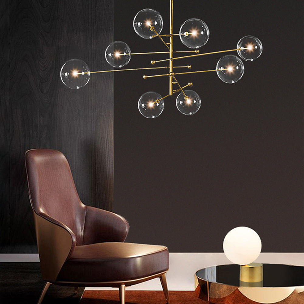 Pubedum Modern Nordic Clear Bubble Pendant Light