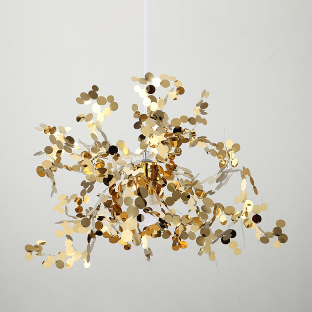 Tokumik Artsy Classy Cluster Fireworks Pendant Light, Stainless steel