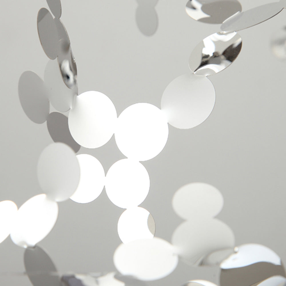 Tokumik Artsy Classy Cluster Fireworks Pendant Light, Stainless steel