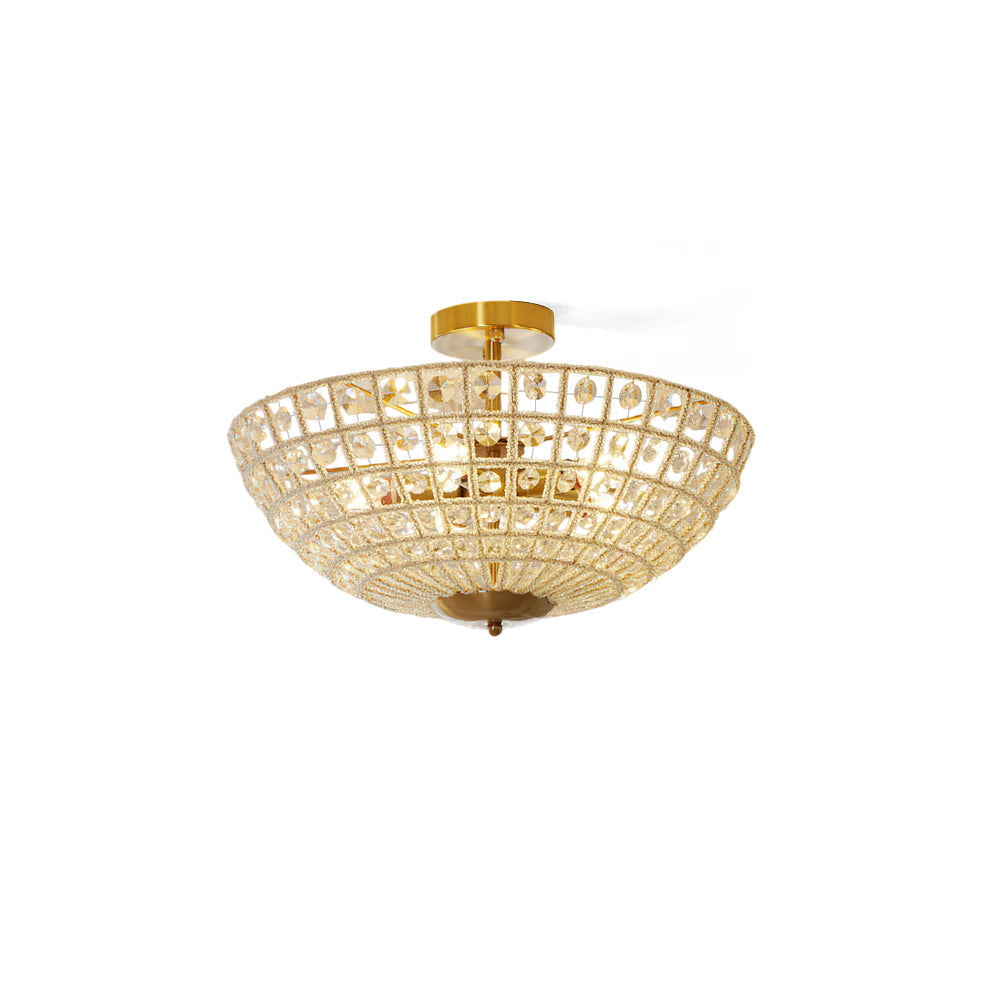 Luxelelle Crystal Ceiling Light
