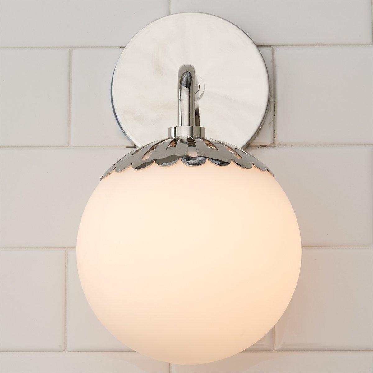 Pagumik Globe Glass Wall Lamp