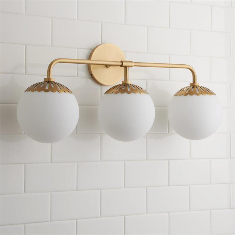 Pagumik Globe Glass Wall Lamp