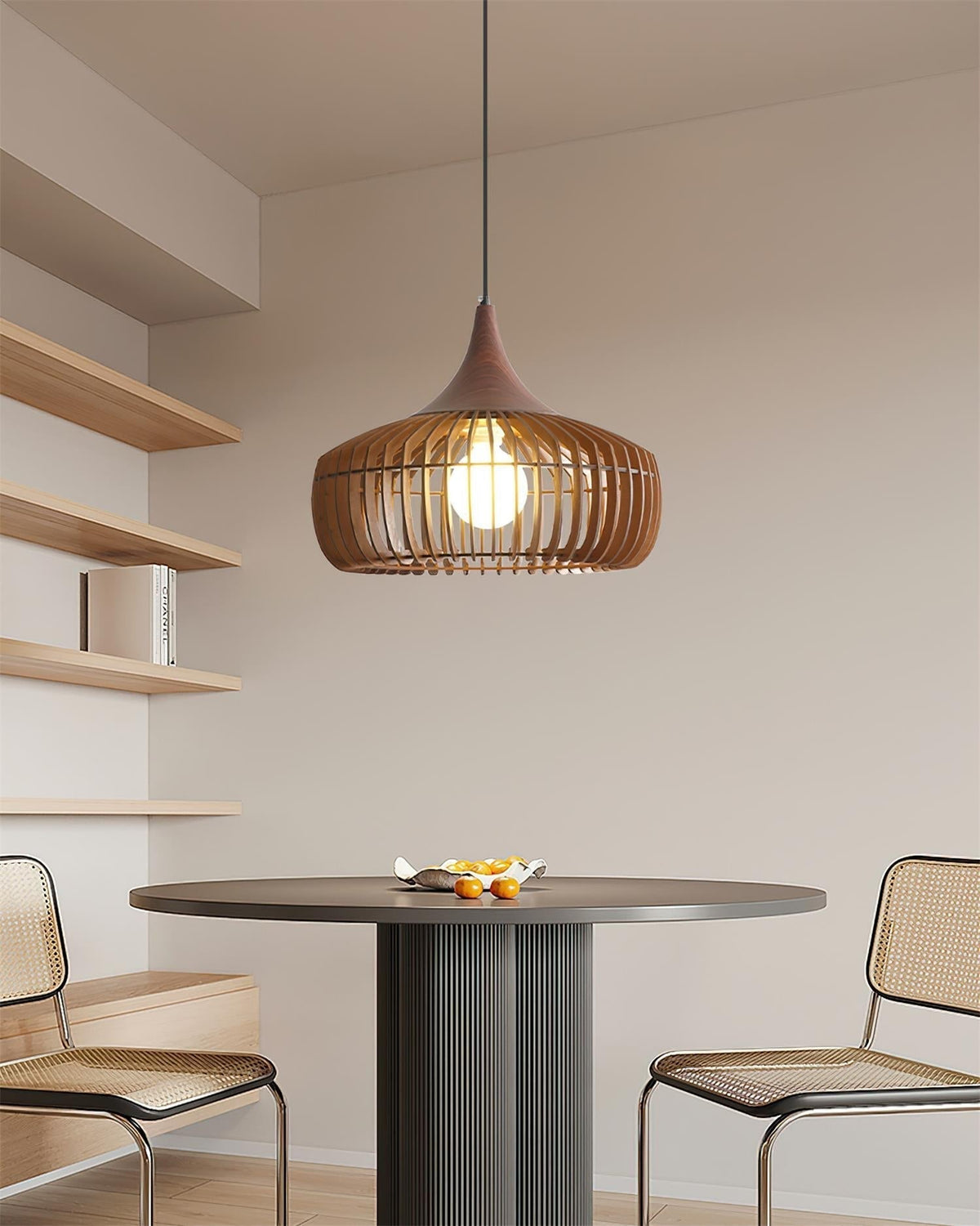 Vexo Natural Bamboo Rattan Pendant Light