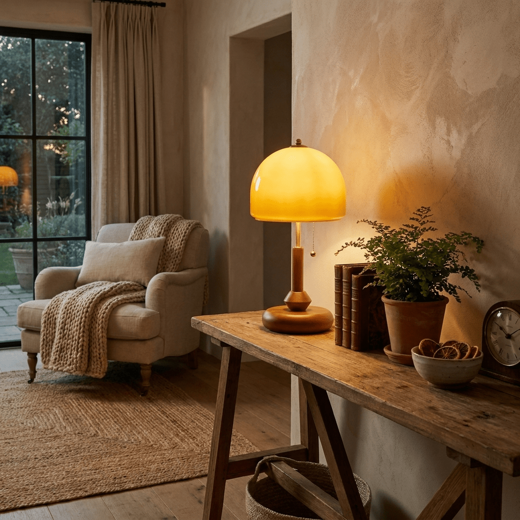 Marigold Wooden Table Lamp