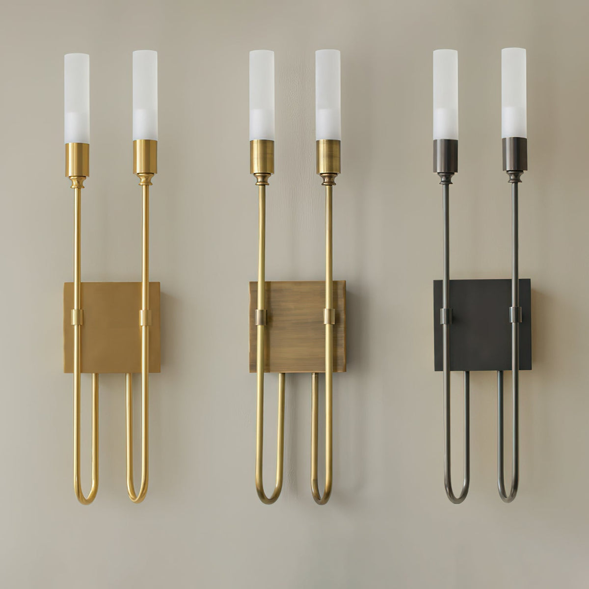 Yvori Wall Lamp Double Rod Minimalist