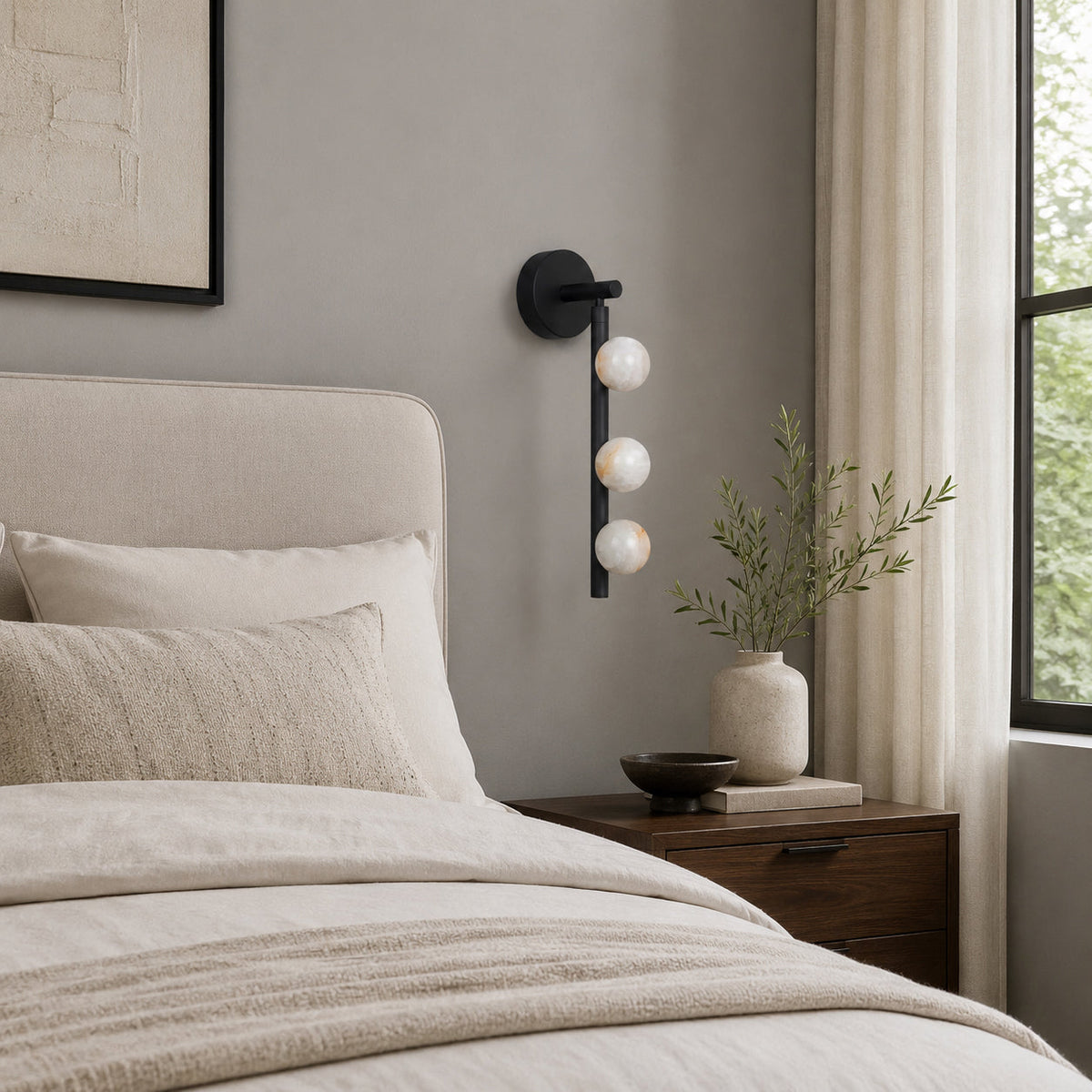 Drop Alabaster Wall Sconce