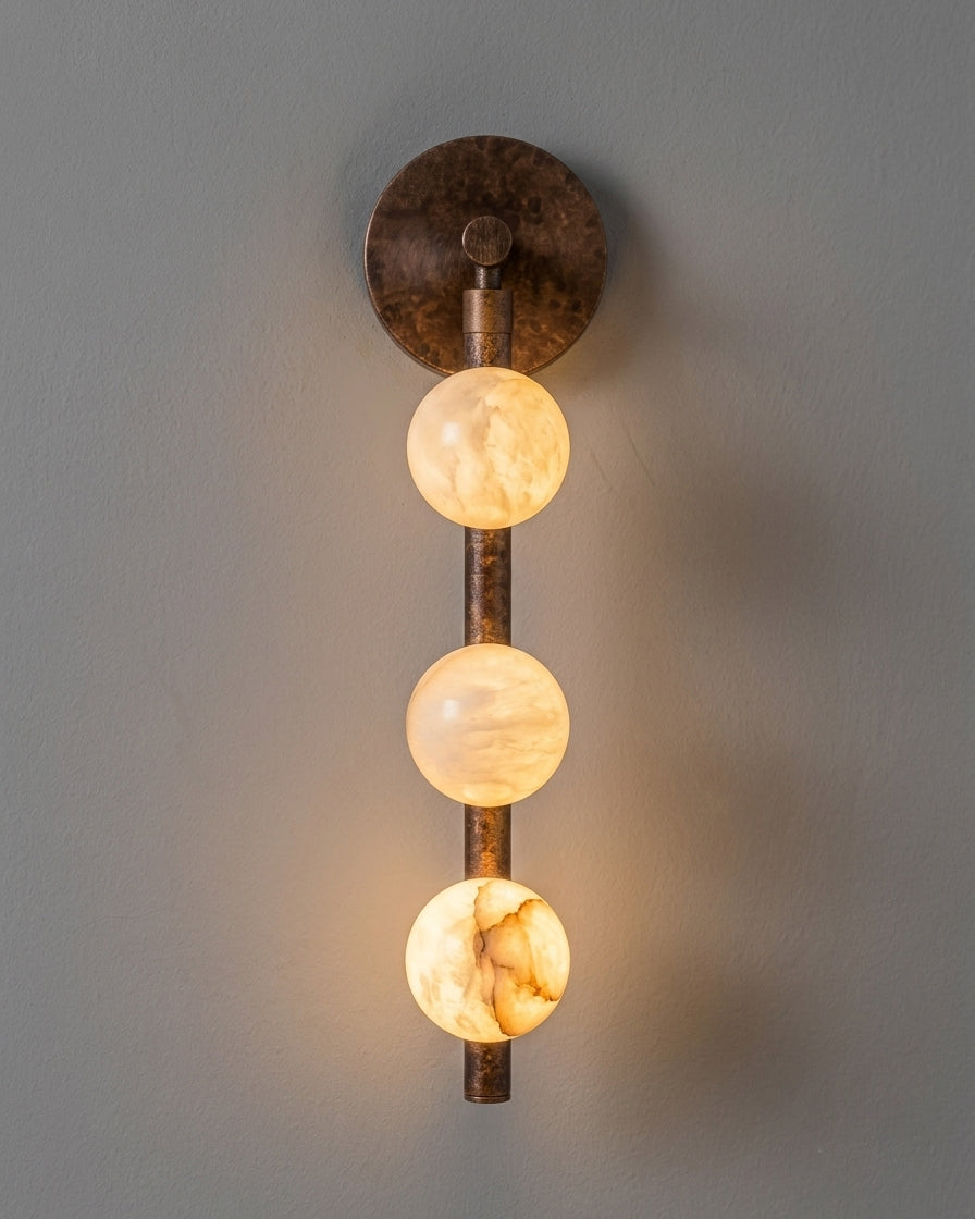 Drop Alabaster Wall Sconce