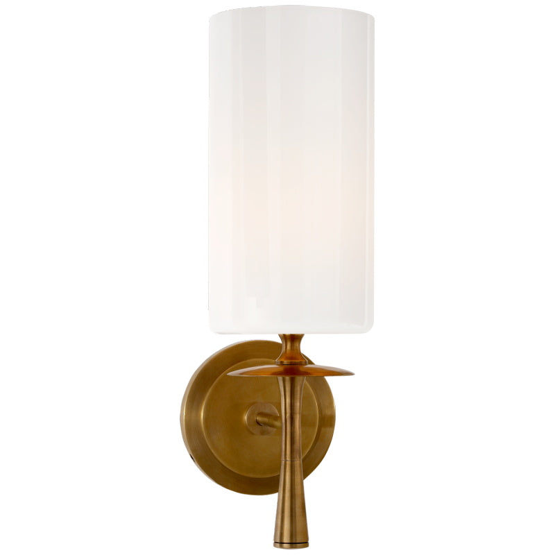 Knight Fabric Glass Wall Lamp