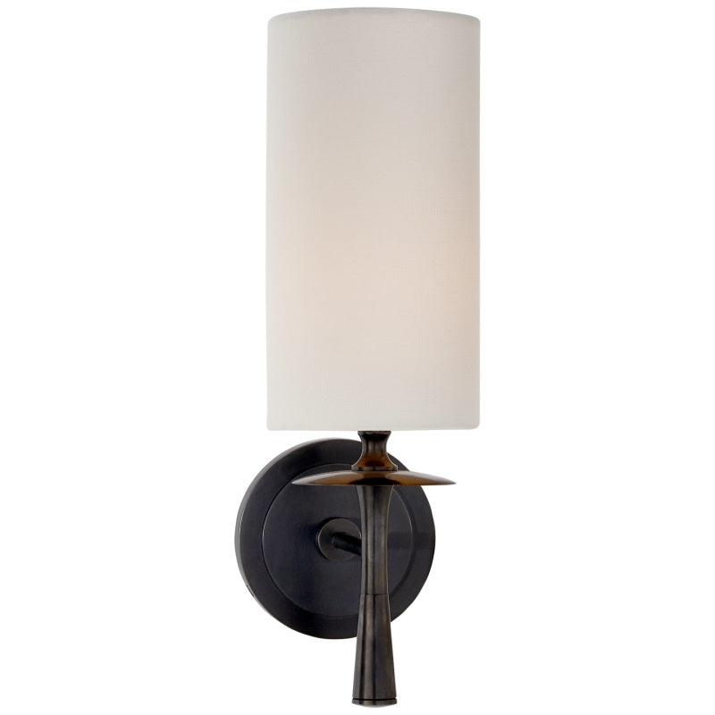 Knight Fabric Glass Wall Lamp