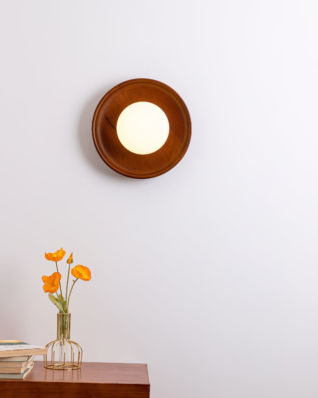 Runa Wooden Wall Lamp