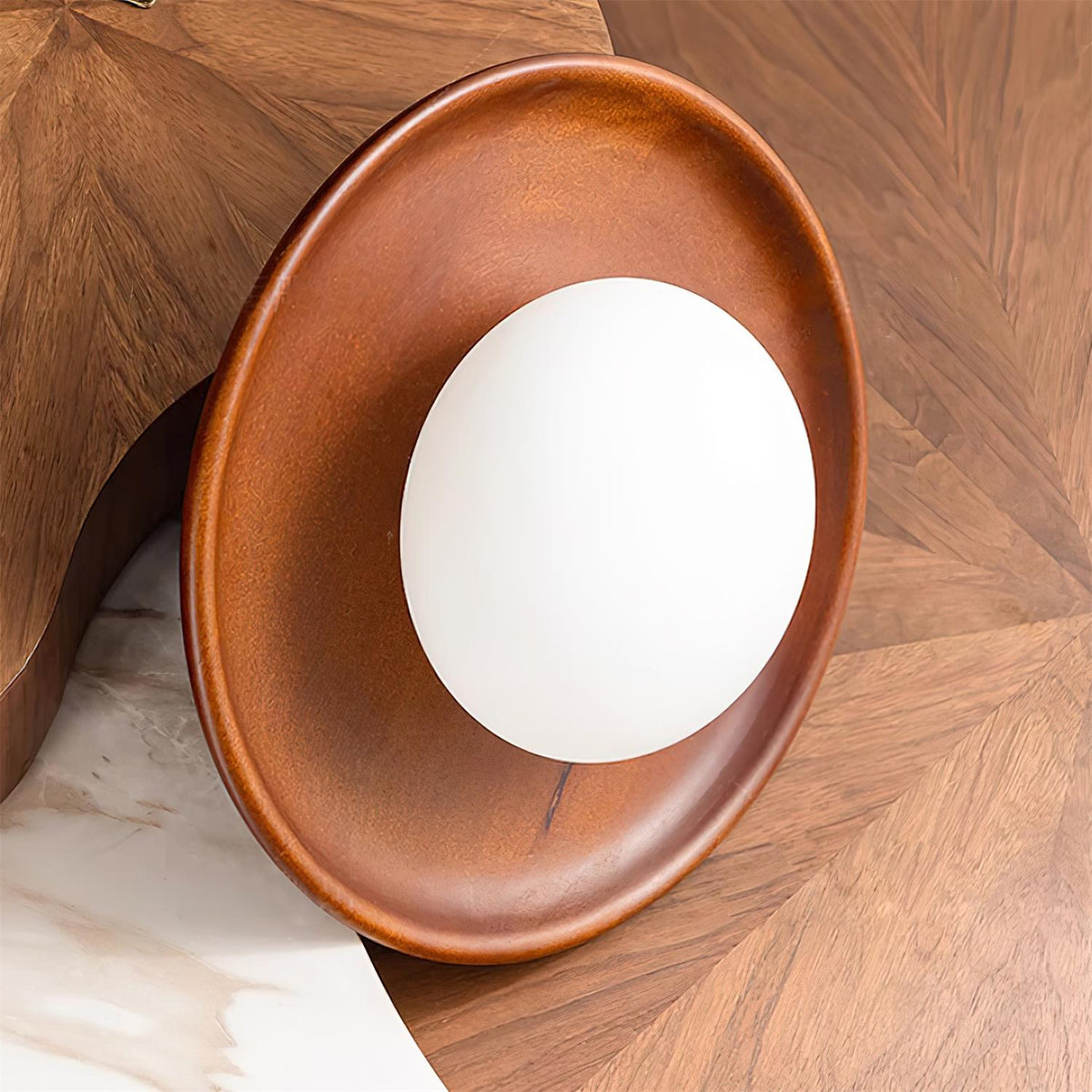Runa Wooden Wall Lamp