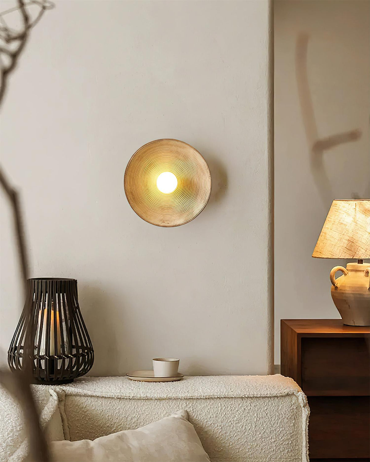 Cirisise Coil Wall Lamp