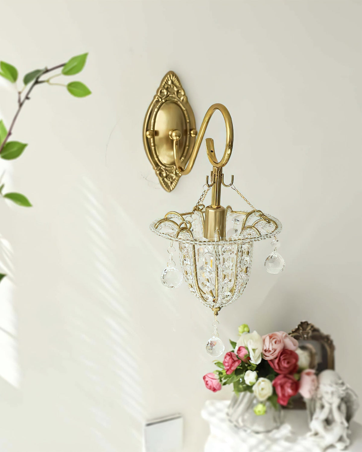 Arabella Crystal Wall Light