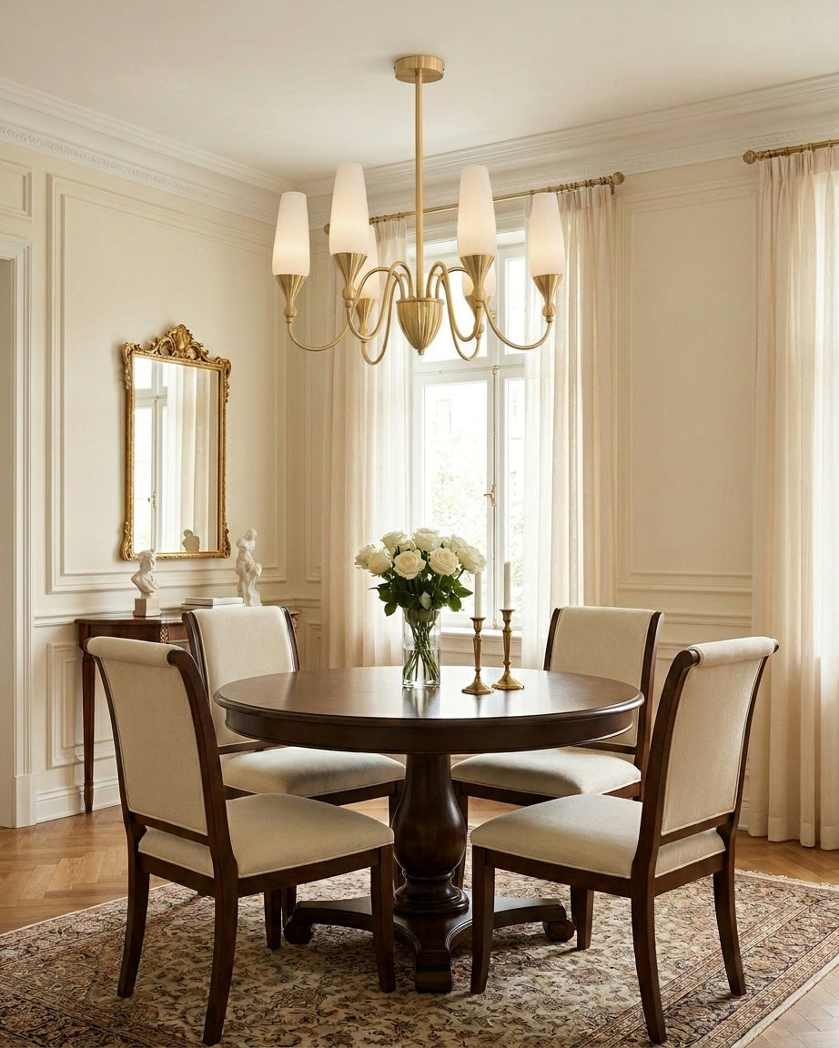Casenella Brass Chandelier