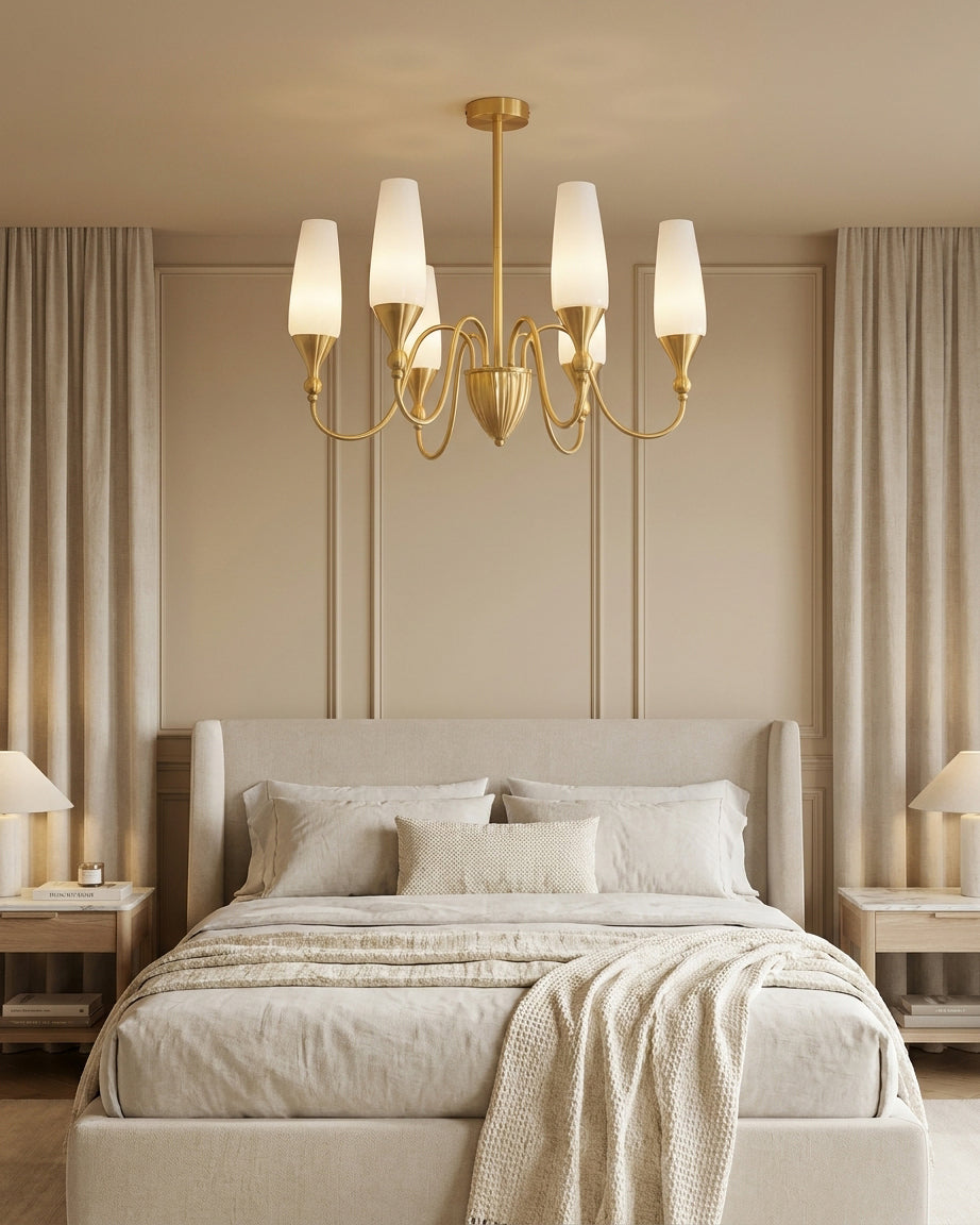 Casenella Brass Chandelier