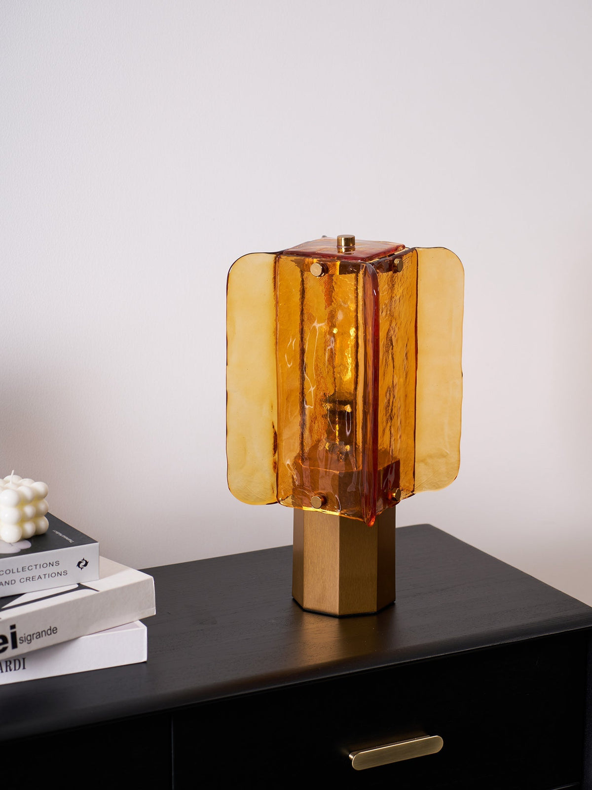 Yentix Glass Table Lamp