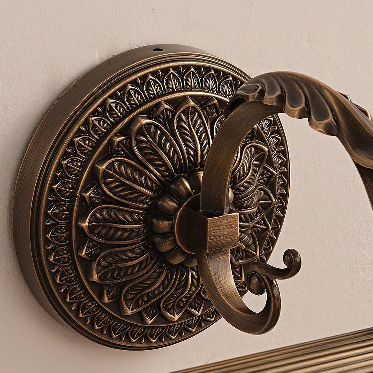 Oriinora Brass Wall Sconce
