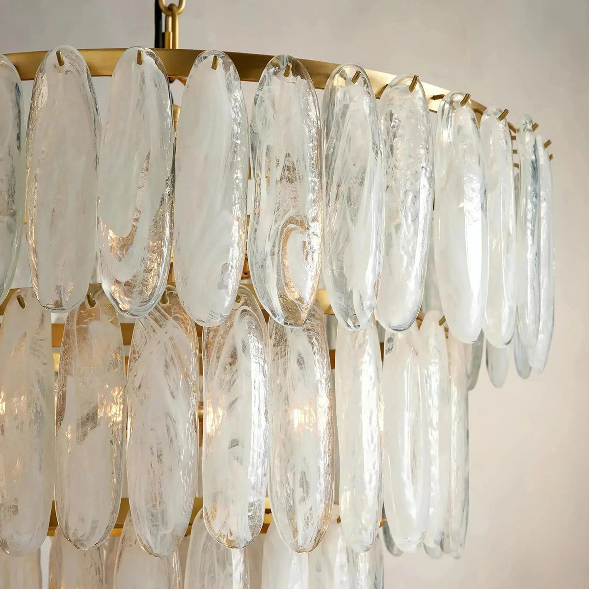 Celuira Frosted Glass Chandelier