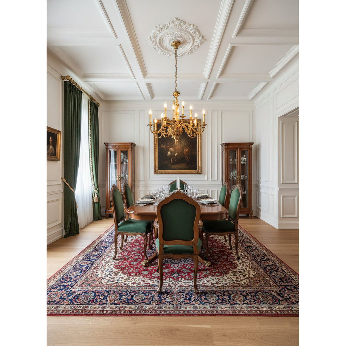 Solarissa Brass Leaf Chandelier