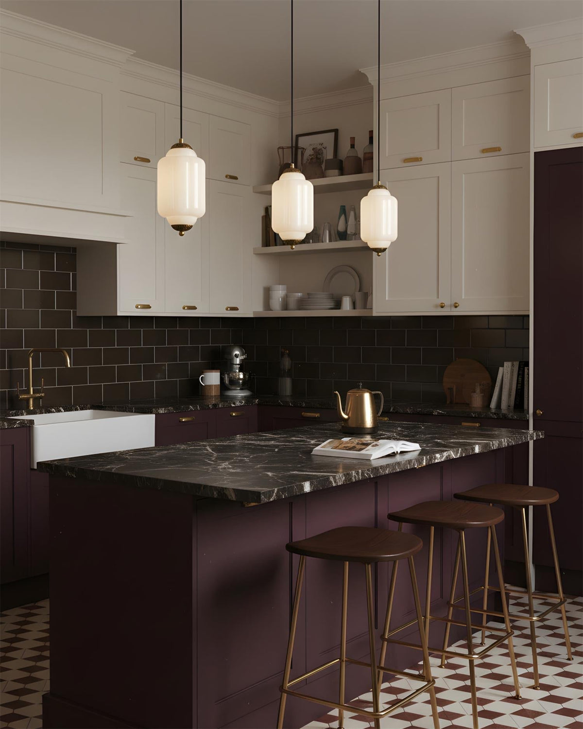 Celinena Glass Pendant Lamp