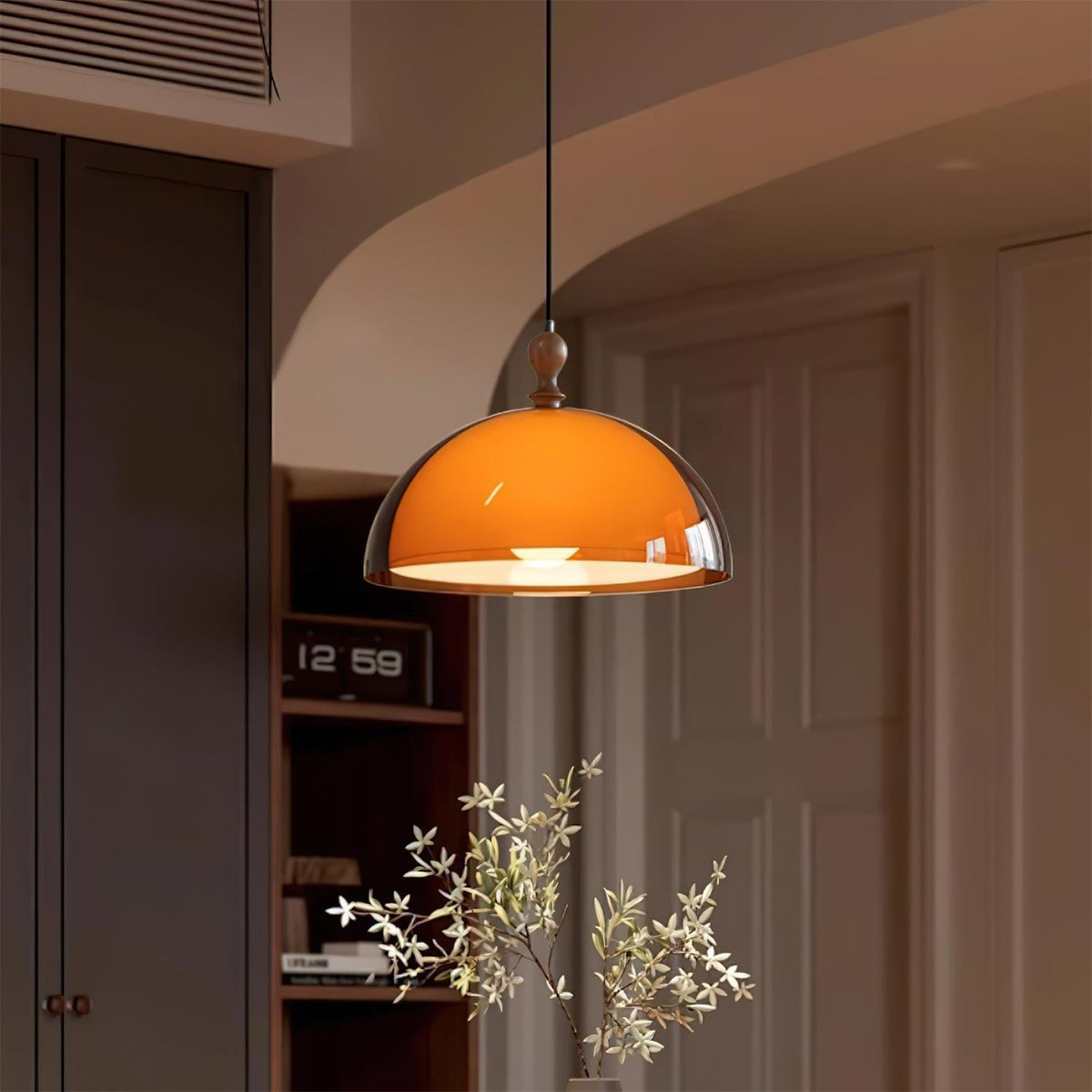 Vika Swing Arm Pendant Lamp