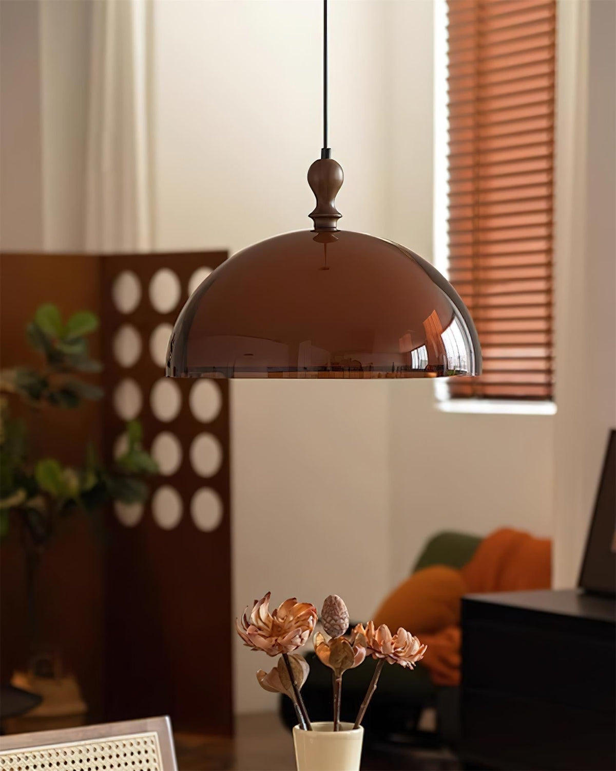 Vika Swing Arm Pendant Lamp