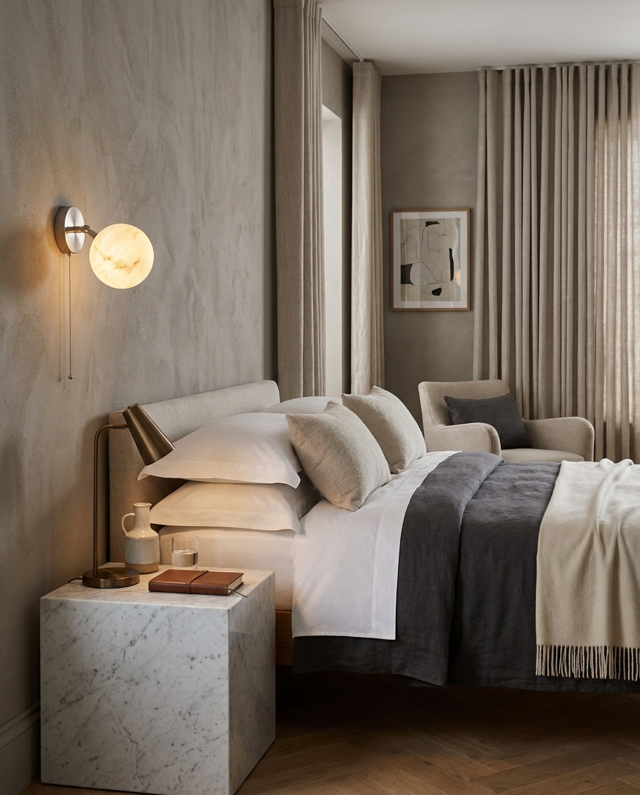 Grafthill Alabaster Wall Sconce