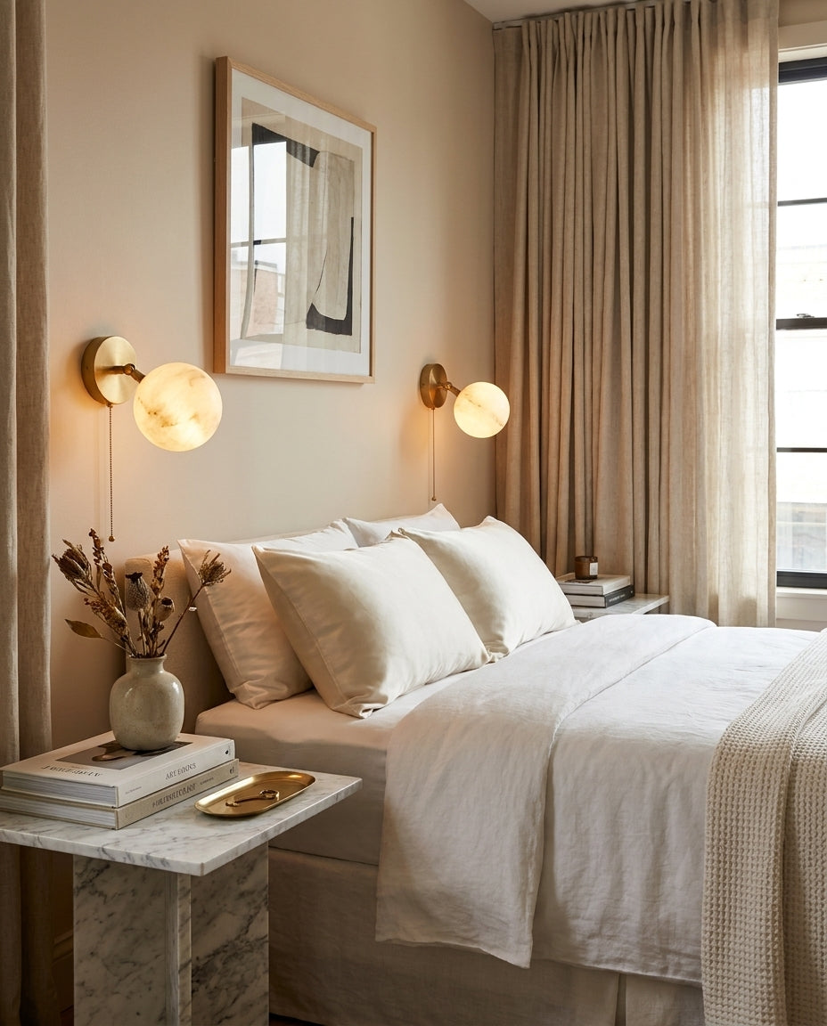 Grafthill Alabaster Wall Sconce