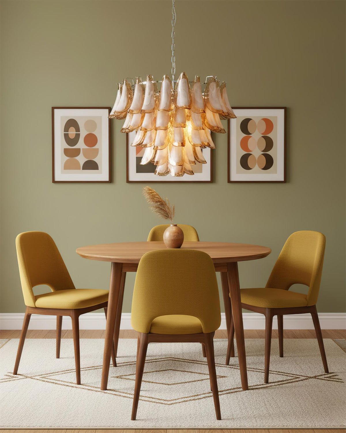 Oreloian Petal Chandelier