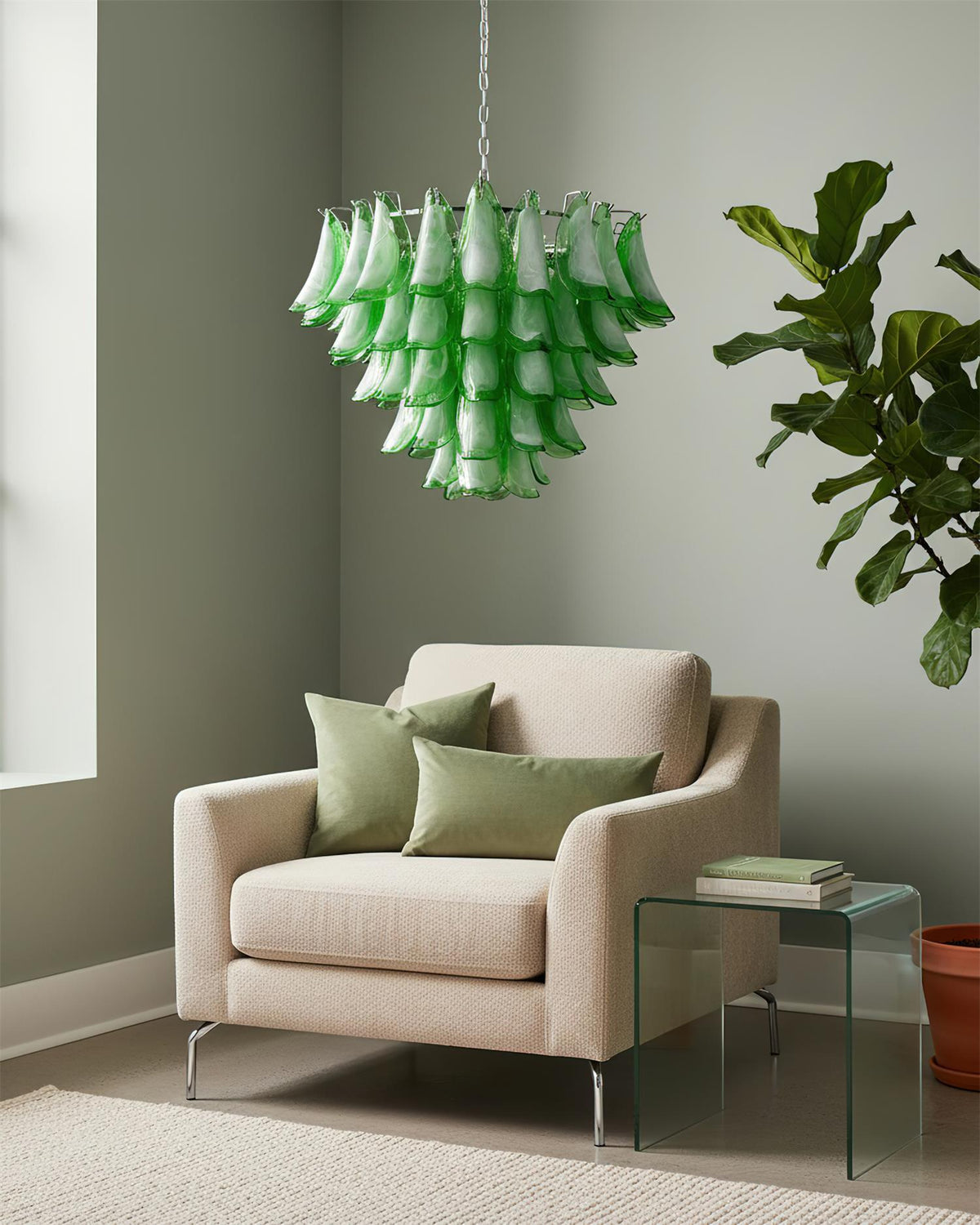 Oreloian Petal Chandelier