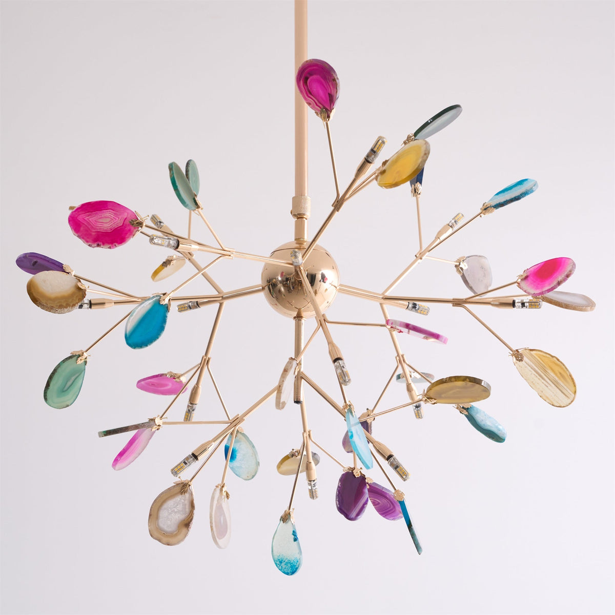 Romimul Chandelier Colorful Branching