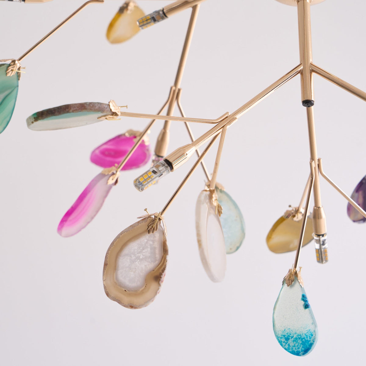 Romimul Chandelier Colorful Branching