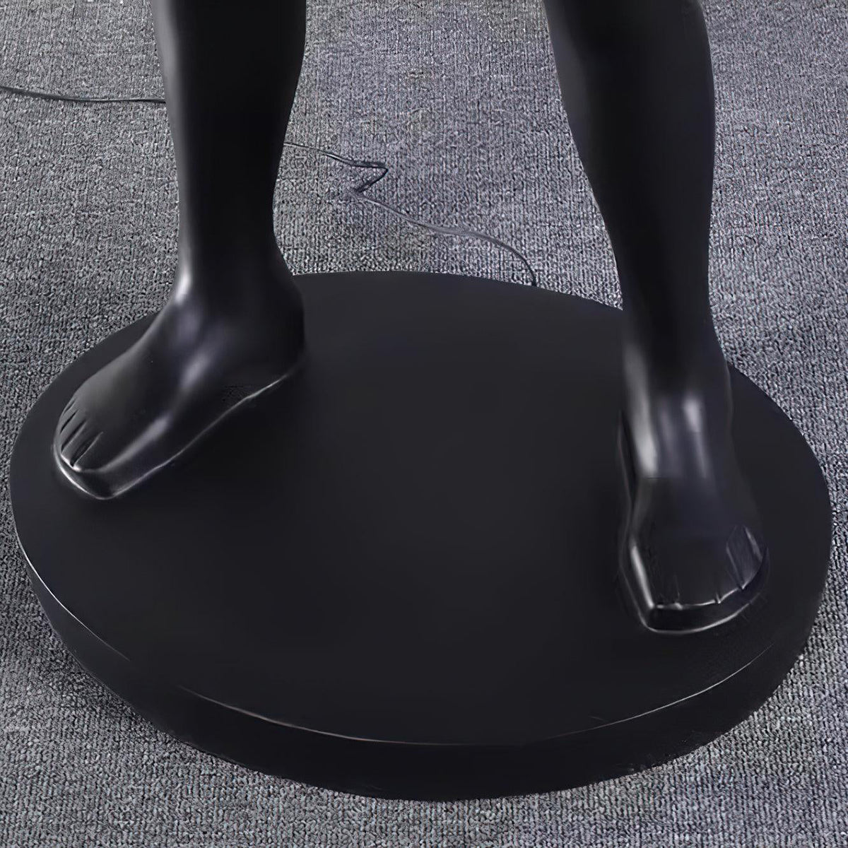 Athranis Uplifted Black Sculptural Floor Lamp