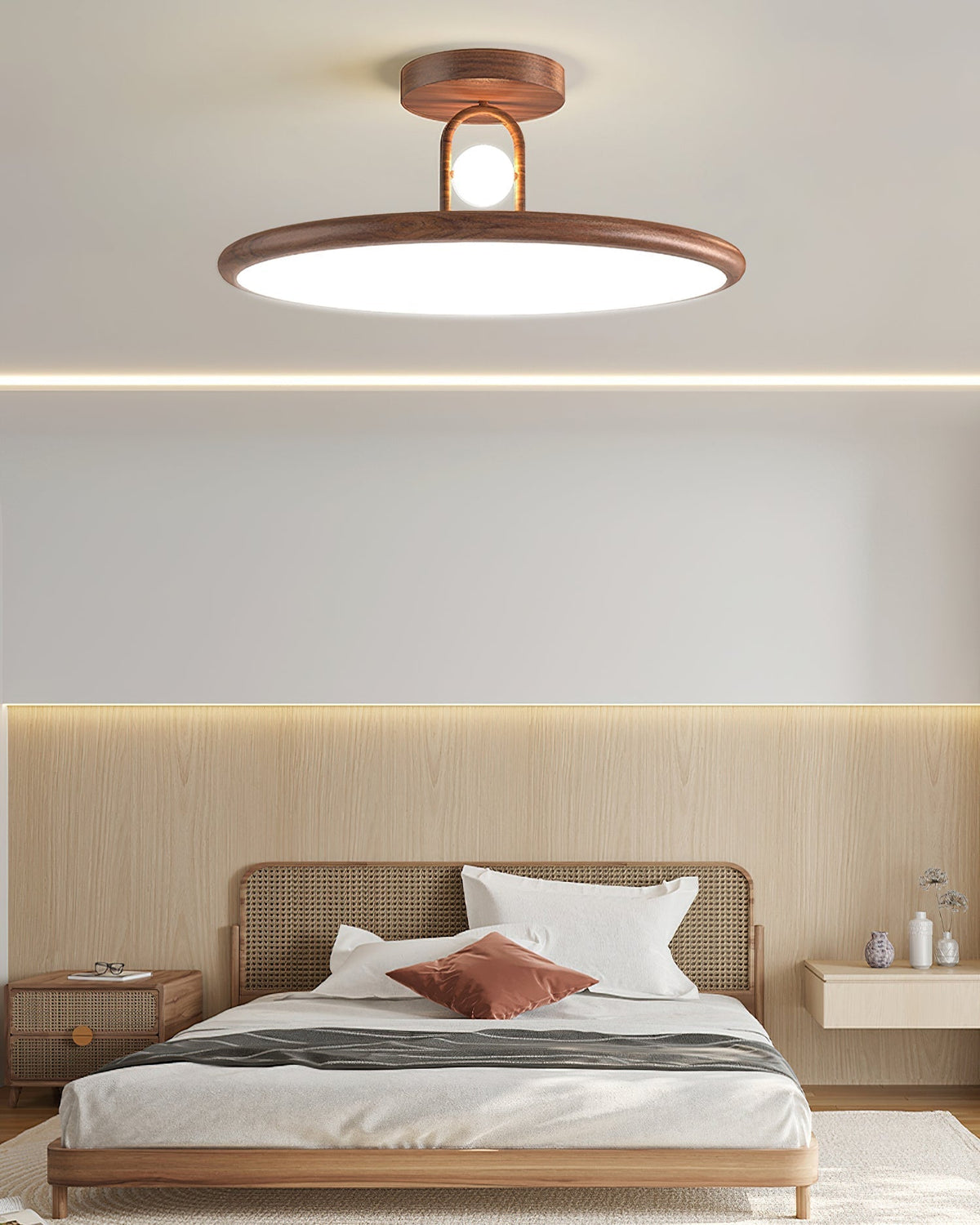 Mirisel Halo Flush Mount Ceiling Lamp