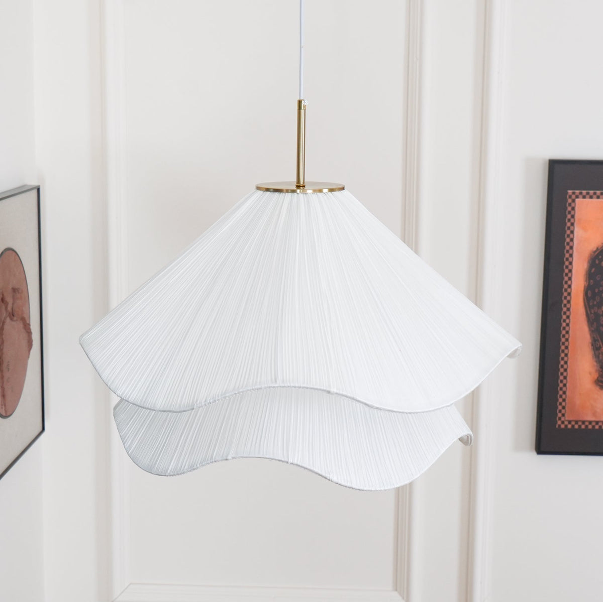 Wogesem Modern Art Deco Bloom Flower Pendant Light