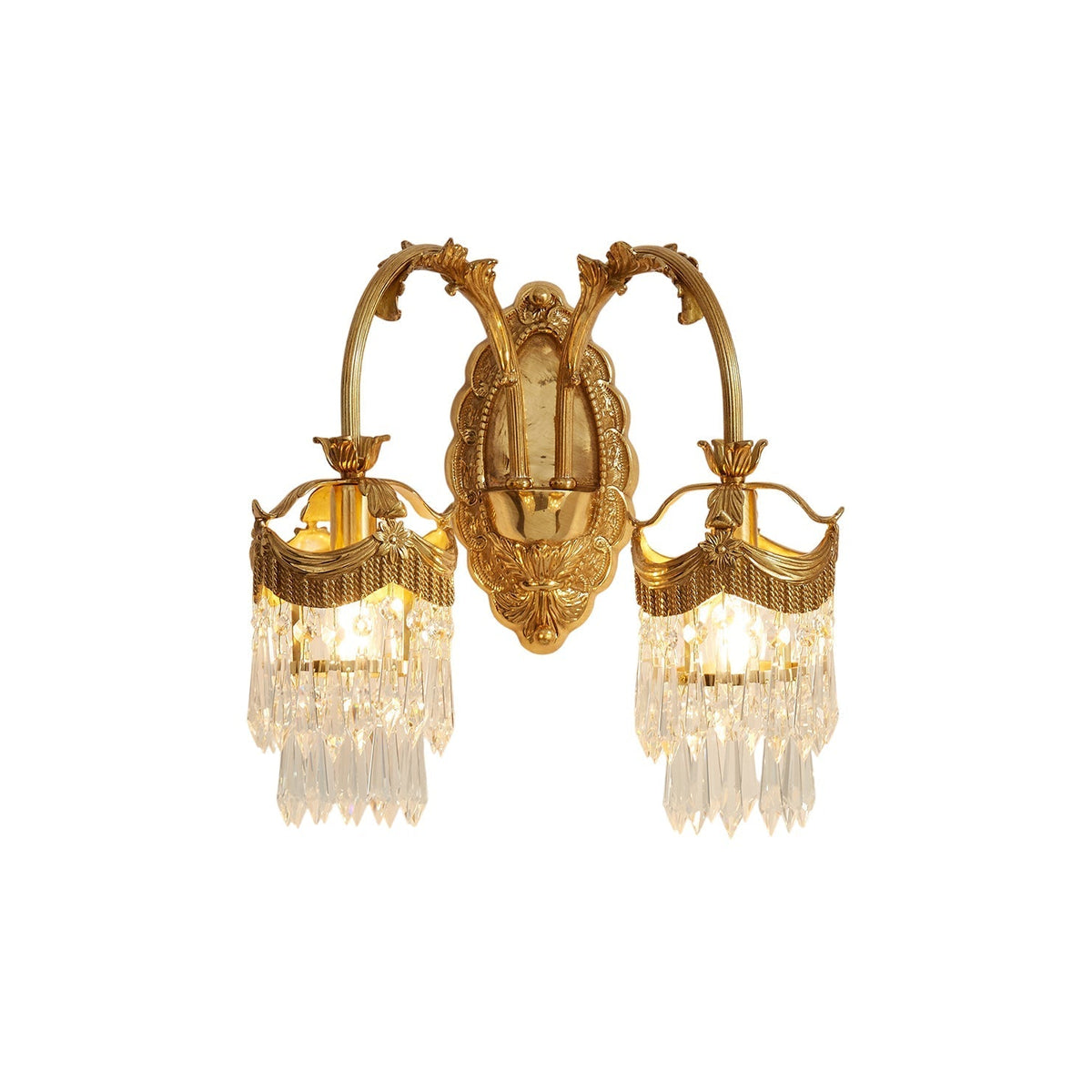 Regalia Brass Wall Lamp