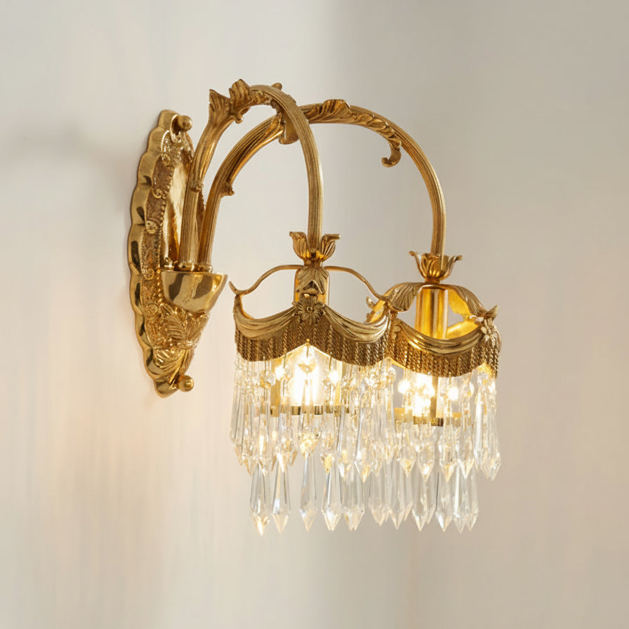 Regalia Brass Wall Lamp