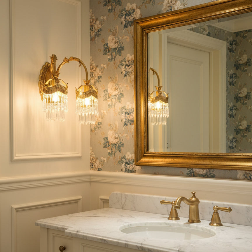 Regalia Brass Wall Lamp