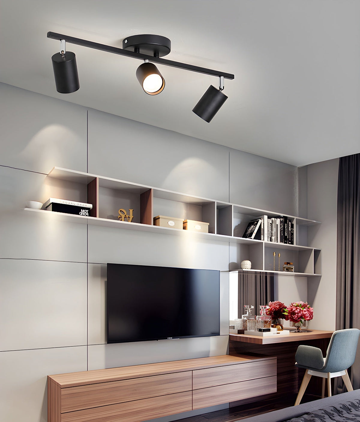 Yethen Aluminum Contemporary Ceiling Light
