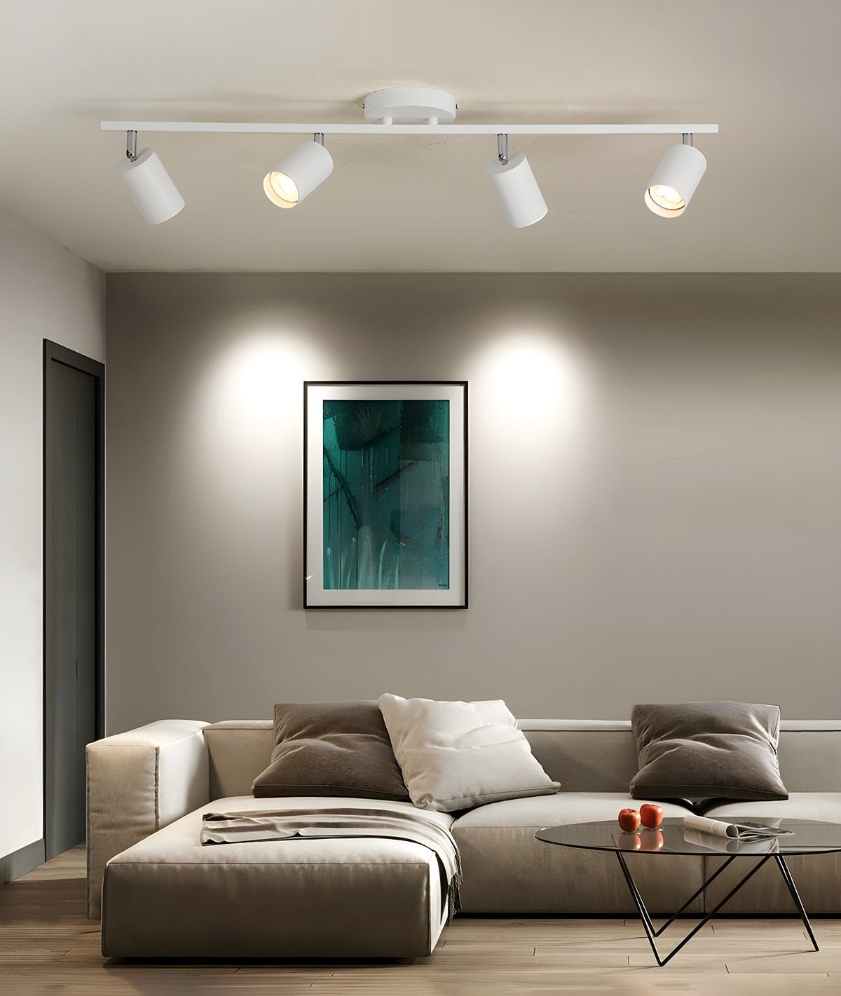 Yethen Aluminum Contemporary Ceiling Light