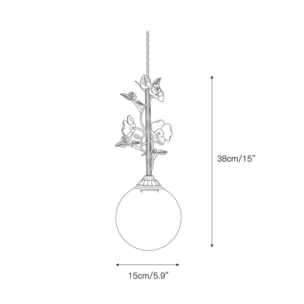 Celoielle Glass Pendant Lamp