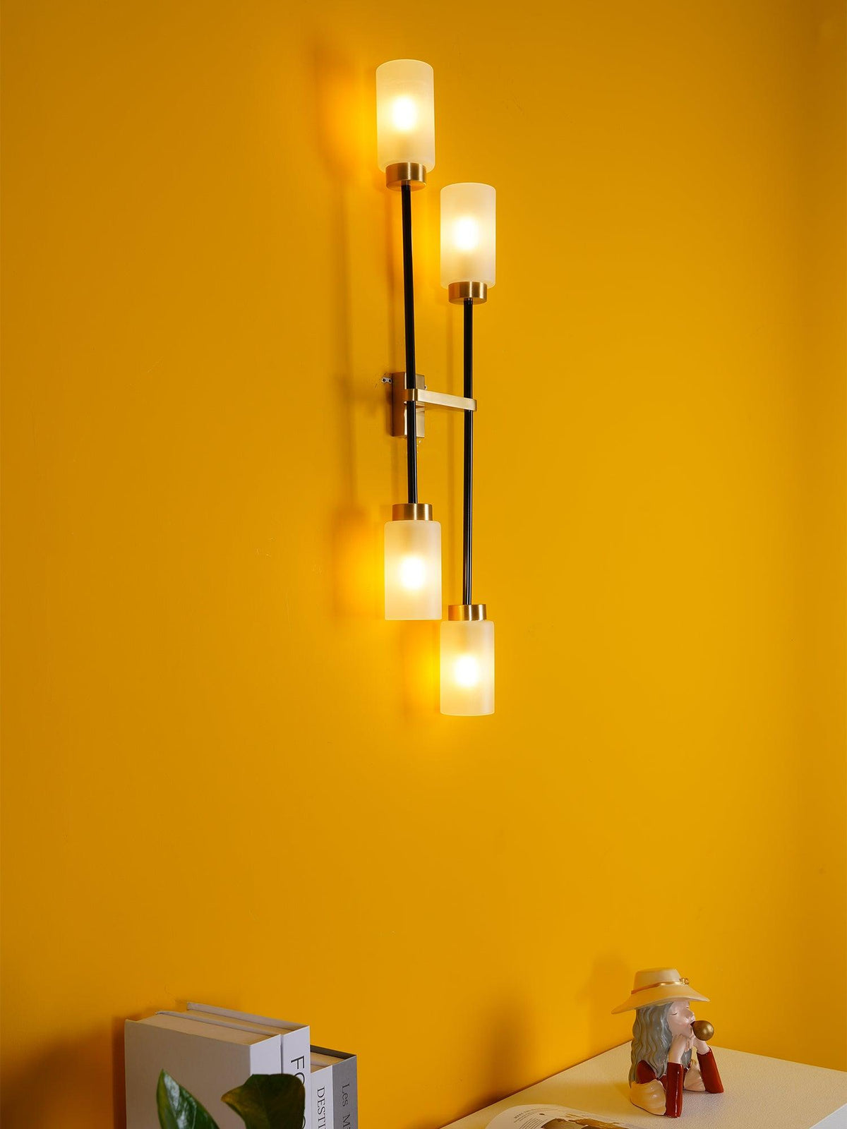 Tekas Wall Lamp Cylinder Glass Linear