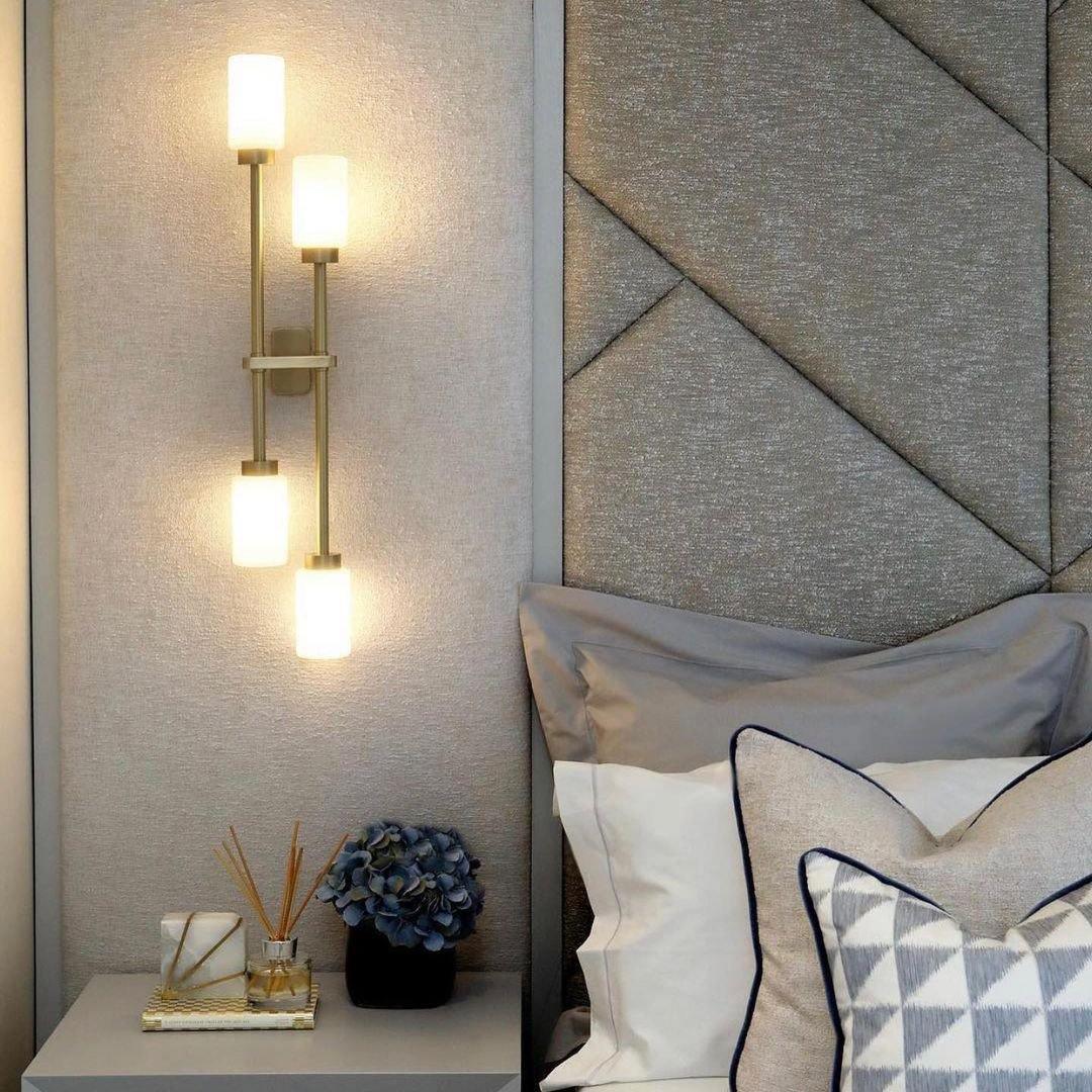 Tekas Wall Lamp Cylinder Glass Linear